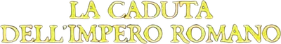 La caduta dell'impero romano