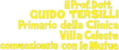 Il Prof. Dott. Guido Tersilli primario della Clinica Villa Celeste convenzionata con la Mutua