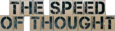 The Speed of Thought