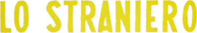 Lo straniero