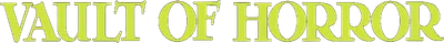 The Vault of Horror