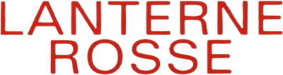 Lanterne rosse
